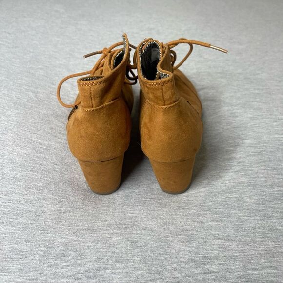 Route 66 Women’s Suede Wedge Booties Ankle Boots - Picture 5 of 10